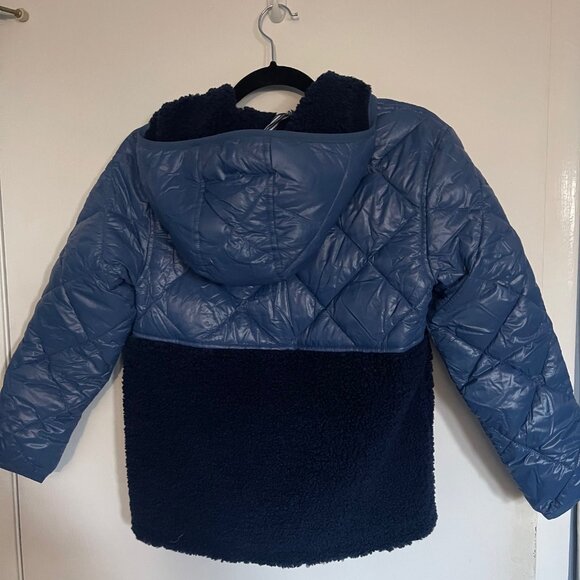 Vineyard Vines Boys' Quilted Heritage High-Pile Fleece Parka - Picture 4 of 5